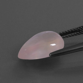 4.66 карата, натуральный Розовый Розовый кварц, Форма груши, Прозрачный