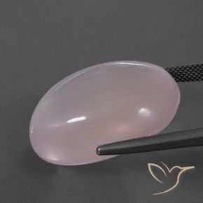 49.00 карата, натуральный Кораллово-розовый Розовый кварц, Овал, Прозрачный