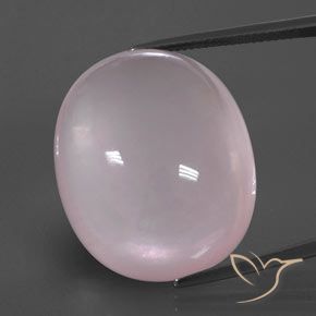 63.54ct Натуральный Светло-розовый Розовый кварц, Овал, Прозрачный