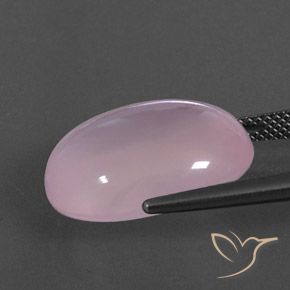 17.04 карата, натуральный Светло-вишнево-розовый Розовый кварц, Прозрачный, Полупрозрачный