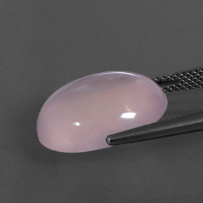 13.19 карата, натуральный Средне-розово-розовый Розовый кварц, Прозрачный, Полупрозрачный