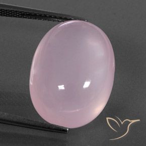 17.58ct Натуральный Жевательная резинка розовый Розовый кварц, Овал, Полупрозрачный