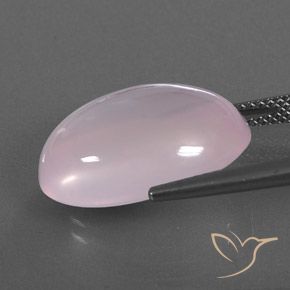 13.88 карата, натуральный Светло-розовый Розовый кварц, Прозрачный, Полупрозрачный
