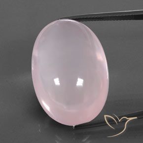 51.74ct Натуральный Жевательная резинка розовый Розовый кварц, Овал, Полупрозрачный