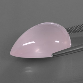 43.06 карата, натуральный Светло-розовый Розовый кварц, Прозрачный, Полупрозрачный