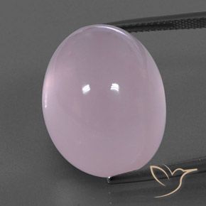 37.09ct Натуральный Жевательная резинка розовый Розовый кварц, Овал, Полупрозрачный