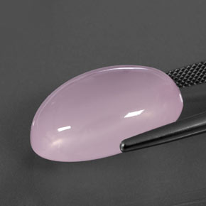 24.96 карата, натуральный Светло-розовый Розовый кварц, Прозрачный, Полупрозрачный