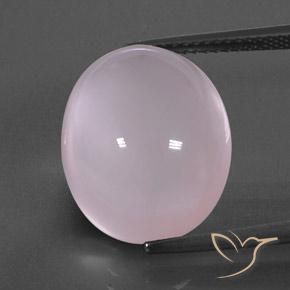 15.27ct Натуральный Светло-розовый Розовый кварц, Овал, Полупрозрачный