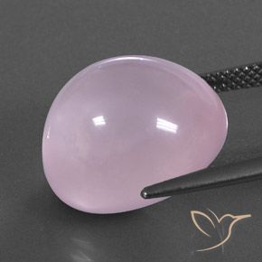 16.57 карата, натуральный Светло-розовый Розовый кварц, Прозрачный, Полупрозрачный