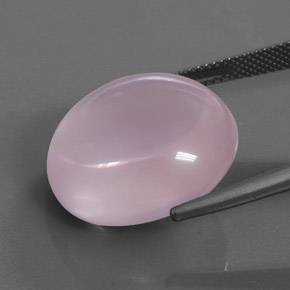 28.86 карата, натуральный Розовый Розовый кварц, Огранка Овал, Прозрачный