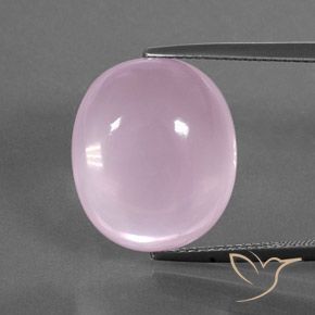 17.98ct Натуральный Жевательная резинка розовый Розовый кварц, Овал, Прозрачный