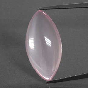 12.65 карата, натуральный Жевательная резинка розовый Розовый кварц, Маркиза, Прозрачный