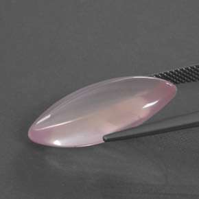 12.65 карата, натуральный Жевательная резинка розовый Розовый кварц, Маркиза, Прозрачный