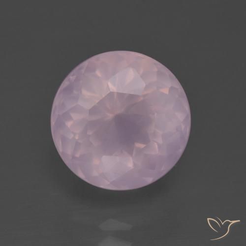 5.18ct Натуральный Оттенки розового Розовый кварц, Круглый, Прозрачный