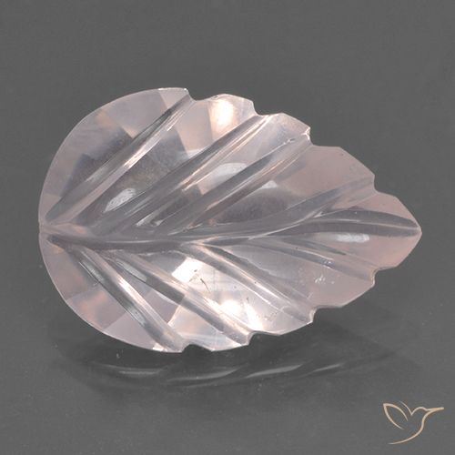 2.93ct Натуральный Оттенки розового Розовый кварц, Огранка Цветок, Прозрачный