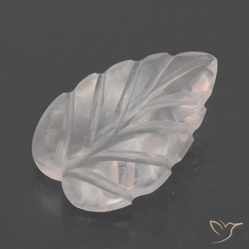2.96ct Натуральный Розово-розовый тон Розовый кварц, Огранка Цветок, Прозрачный
