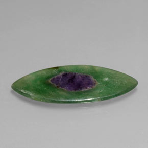 6.65 карата, натуральный Двуцветный Рубин в Фуксите, Маркиза, Прозрачный