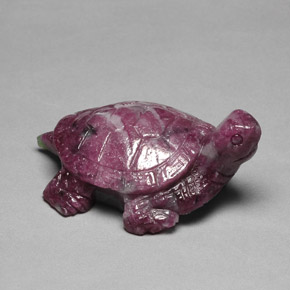 102.50 карата, натуральный Многоцветный Рубин-Цоизит, Необычная форма, Непрозрачный