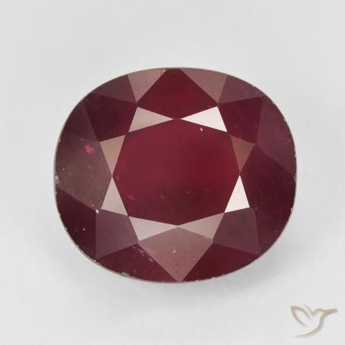 13.93ct Натуральный Средний красный Рубин, Овал, VS-SI