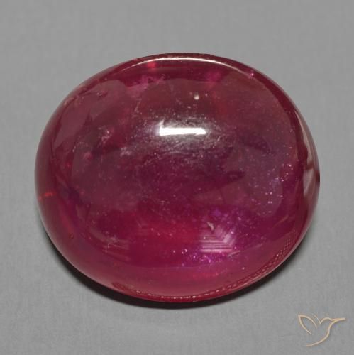 23.90ct Натуральный Красное вино Рубин, Овал, Полупрозрачный