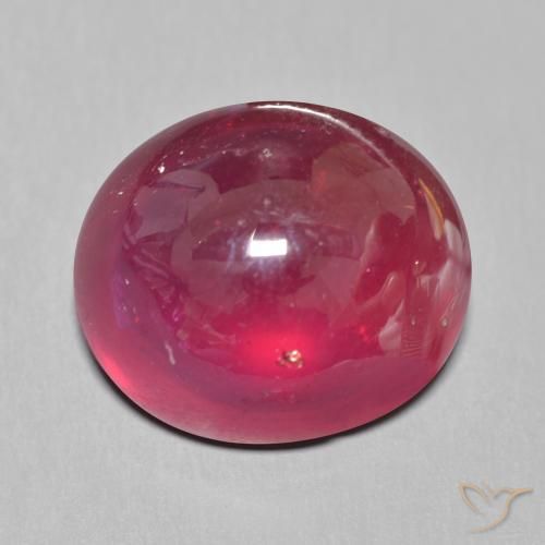 19.95ct Натуральный Кроваво красный Рубин, Овал, Полупрозрачный