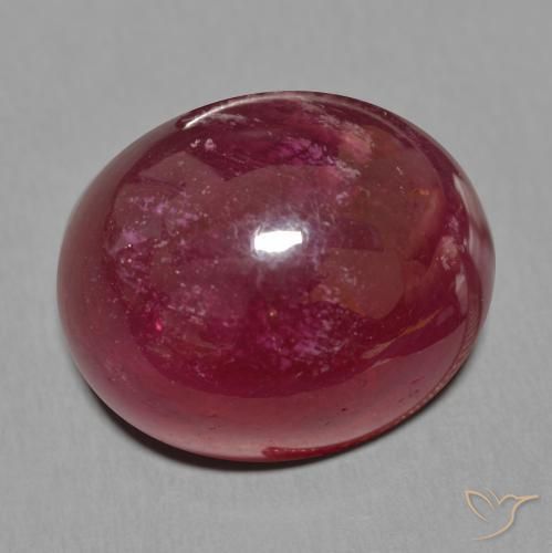 27.79ct Натуральный Темно-красный Рубин, Овал, Полупрозрачный