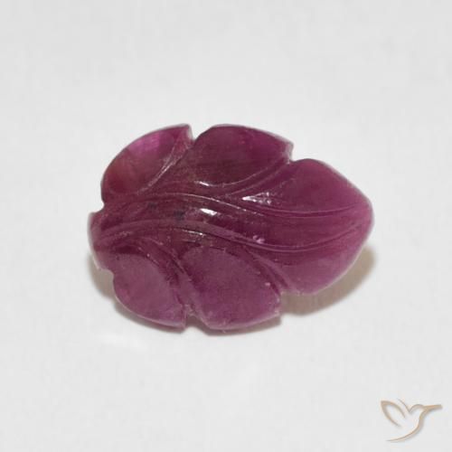 2.37ct Натуральный Красновато-пурпурный Рубин, причудливая, Непрозрачный, Photo A