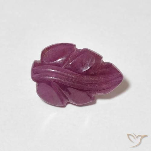 1.89 карата, натуральный Medium Dark-Purple Рубин, причудливая, Непрозрачный