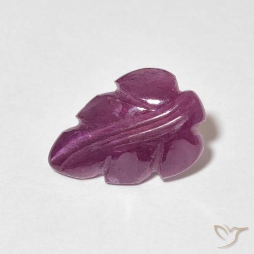 1.86ct Натуральный Medium Dark-Purple Рубин, причудливая, Непрозрачный