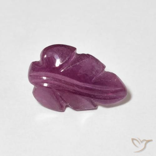 1.86 карата, натуральный Medium Dark-Purple Рубин, причудливая, Непрозрачный