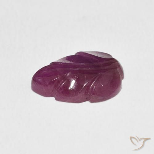 2.77 карата, натуральный Medium Dark-Purple Рубин, причудливая, Непрозрачный