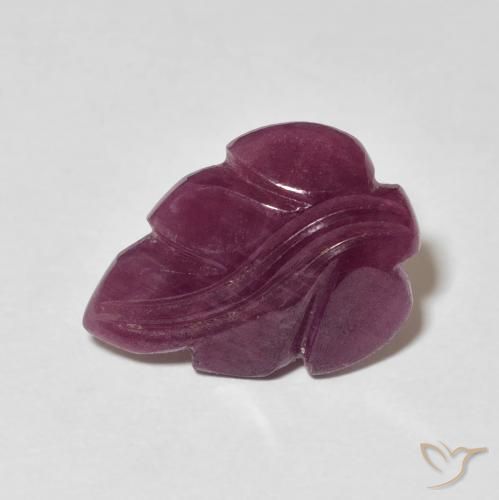 4.64ct Натуральный Medium Dark-Purple Рубин, причудливая, Непрозрачный