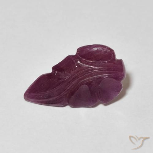 2.40ct Натуральный Medium Dark-Purple Рубин, причудливая, Непрозрачный