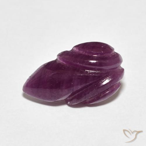 3.83ct Натуральный Бойзенберри Фиолетовый Рубин, причудливая, Непрозрачный