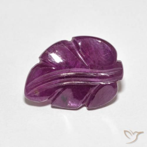 4.70 карата, натуральный Medium Dark-Purple Рубин, причудливая, Непрозрачный