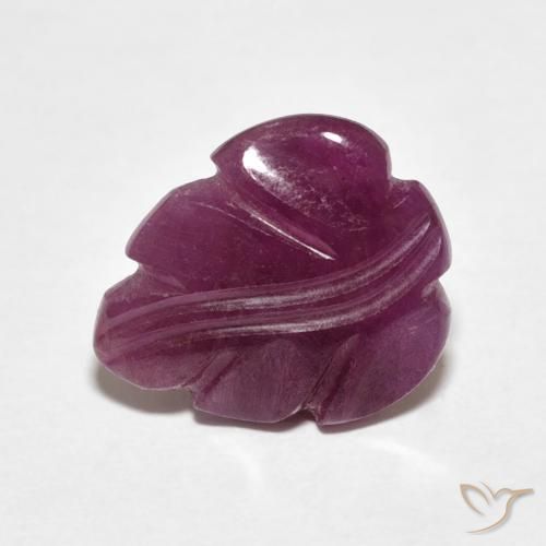 3.57ct Натуральный Medium Dark-Purple Рубин, причудливая, Непрозрачный