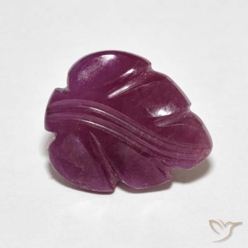 3.57 карата, натуральный Medium Dark-Purple Рубин, причудливая, Непрозрачный
