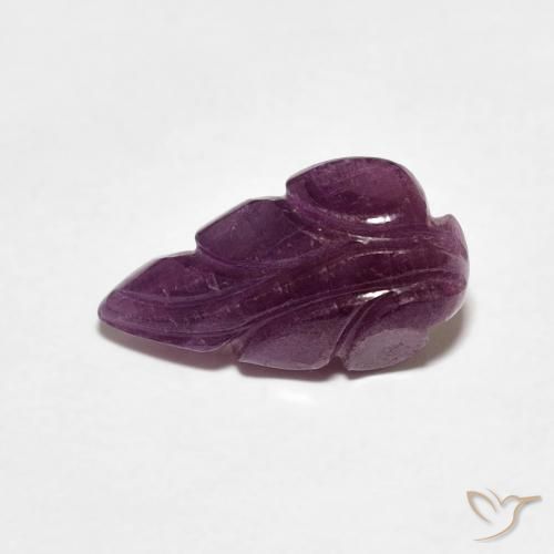 2.37ct Натуральный Medium Dark-Purple Рубин, причудливая, Непрозрачный