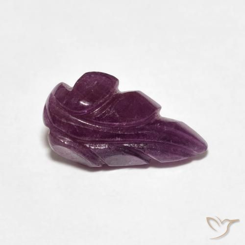 2.37 карата, натуральный Medium Dark-Purple Рубин, причудливая, Непрозрачный