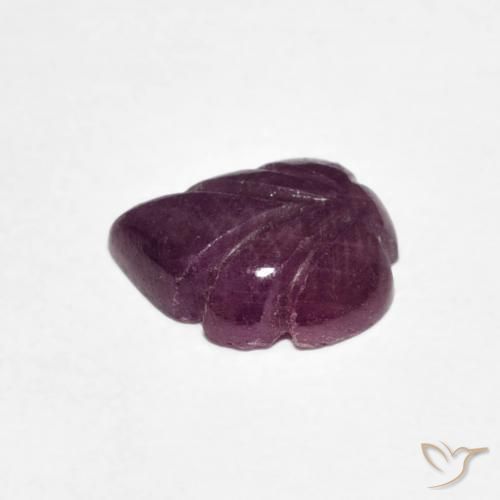 2.15 карата, натуральный Medium Dark-Purple Рубин, причудливая, Непрозрачный