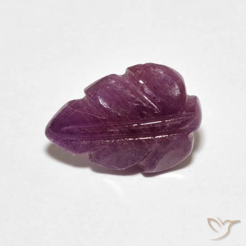 2.30 карата, натуральный Medium Dark-Purple Рубин, причудливая, Непрозрачный