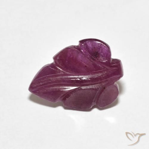 2.98ct Натуральный Medium Dark-Purple Рубин, причудливая, Непрозрачный