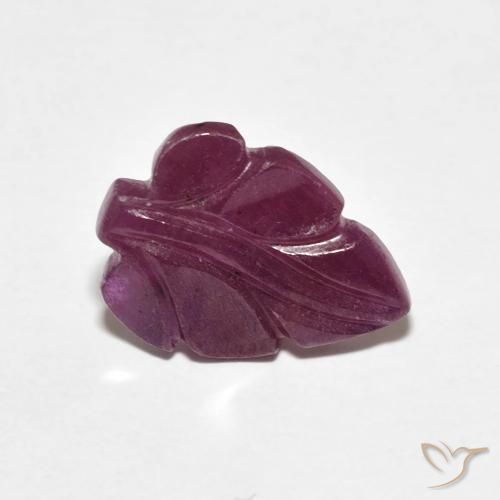 2.98 карата, натуральный Medium Dark-Purple Рубин, причудливая, Непрозрачный