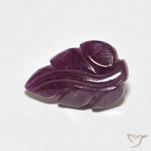 3.86ct Натуральный Medium Dark-Purple Рубин, причудливая, Непрозрачный