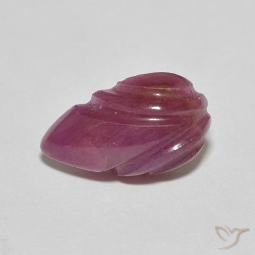 3.48ct Натуральный Medium Dark-Purple Рубин, причудливая, Непрозрачный
