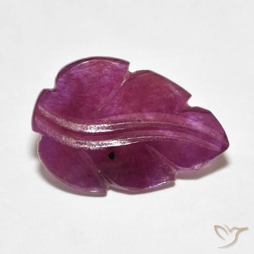 2.93 карата, натуральный Medium Dark-Purple Рубин, причудливая, Непрозрачный