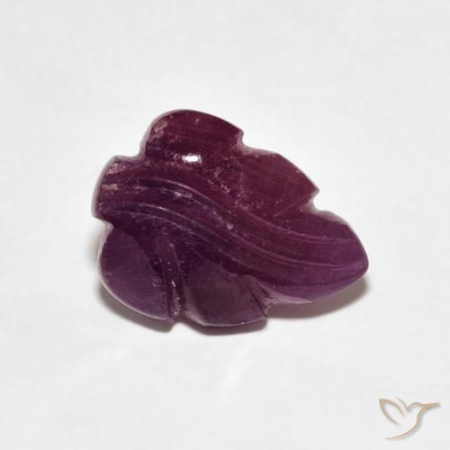 2.78 карата, натуральный Medium Dark-Purple Рубин, причудливая, Непрозрачный