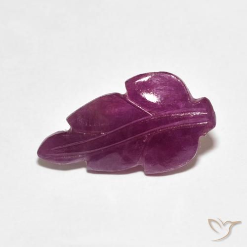 2.74ct Натуральный Medium Dark-Purple Рубин, причудливая, Непрозрачный