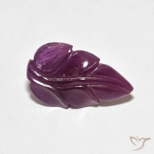 3.39 карата, натуральный Medium Dark-Purple Рубин, причудливая, Непрозрачный