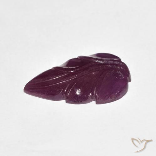 3.39 карата, натуральный Medium Dark-Purple Рубин, причудливая, Непрозрачный